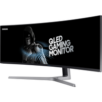 49 Inch QLED Gaming Monitor C49HG90DME With 32:9 Super Ultra-Wide Screen