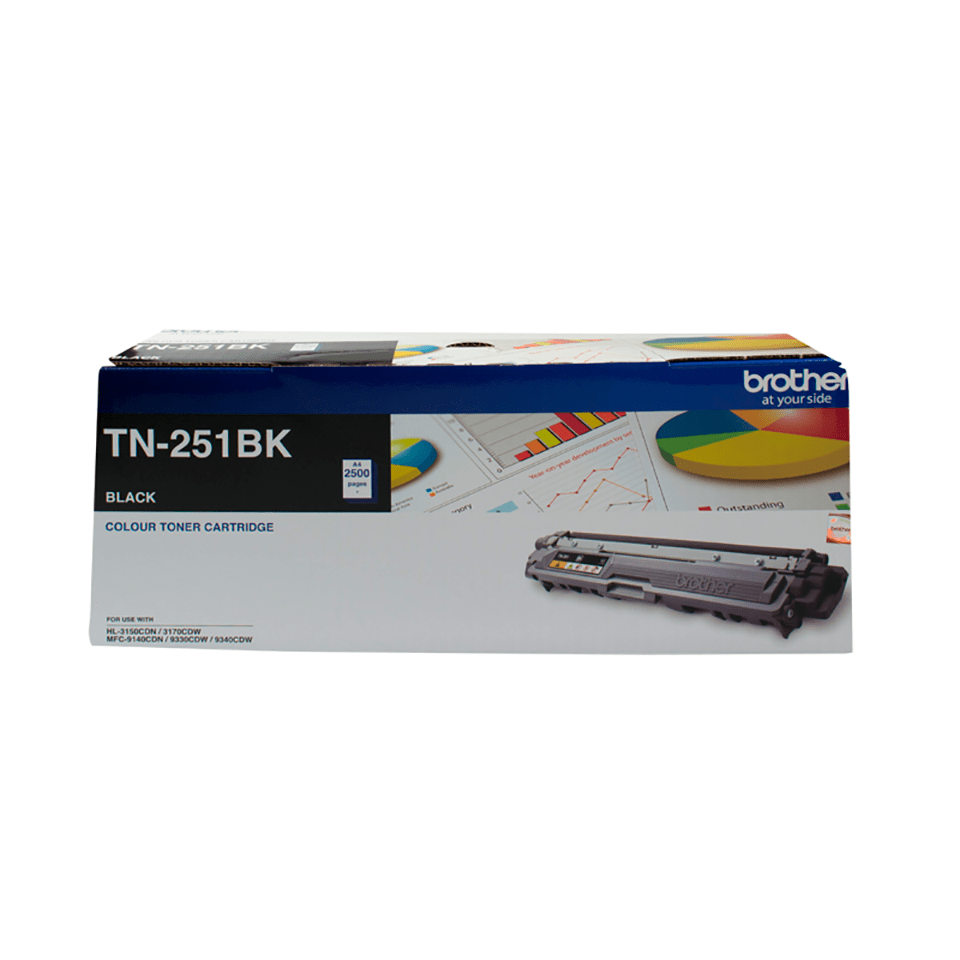 Toner Black Yield up to 2500 Pages TN251BK