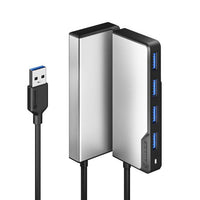 Fusion Swift USB-A 3.2 4 Port Hub - Space Grey