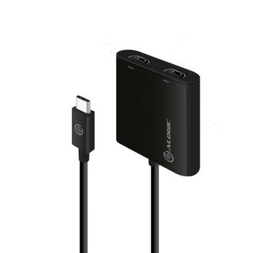 USB-C to Dual HDMI 2.0 Adapter 4K-30Hz