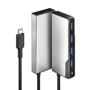 USB-C Fusion Swift 4-in-1 Hub - 4 x USB-A (USB 3.0) - Space Grey