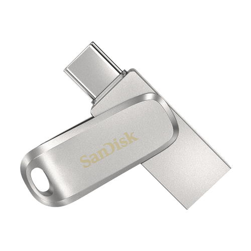 SanDisk - SanDisk Ultra Dual Drive Luxe USB Type C Swivel