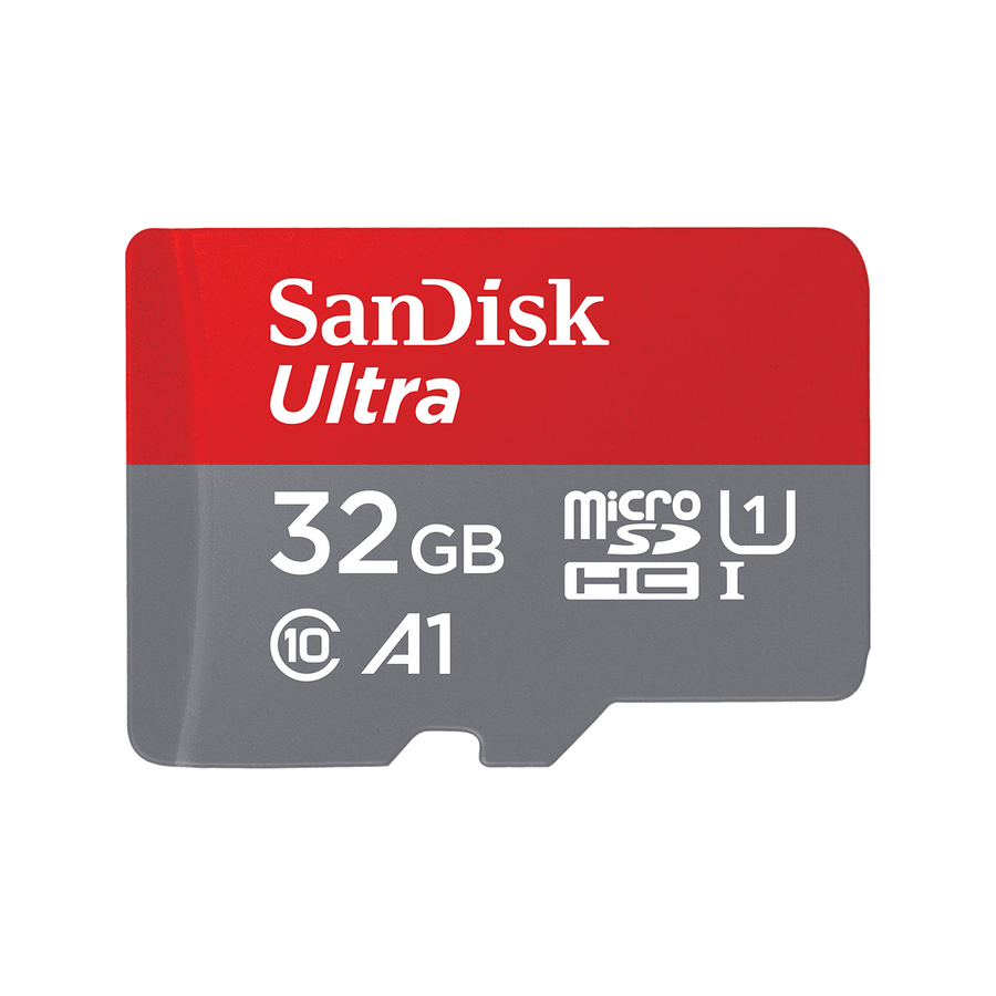 Ultra MicroSDHC 32GB A1 C10 U1 UHS-I 120MB/s R 4x6 SD Adaptor